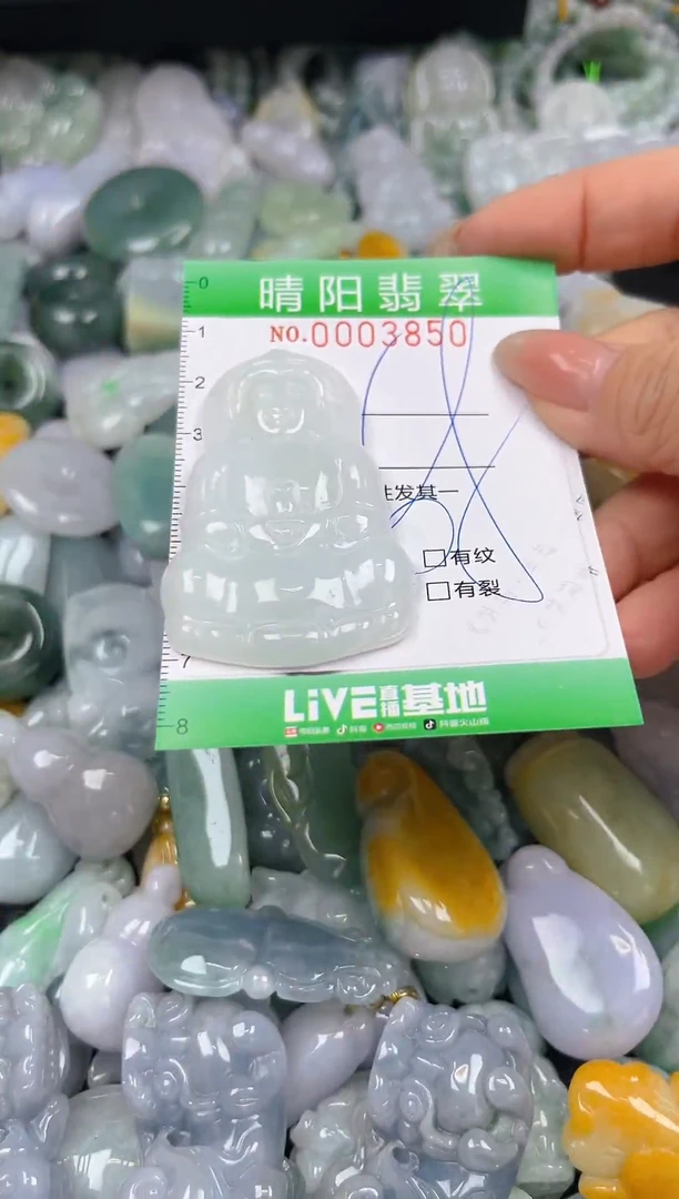 翡翠未镶嵌颈饰闪购0003850