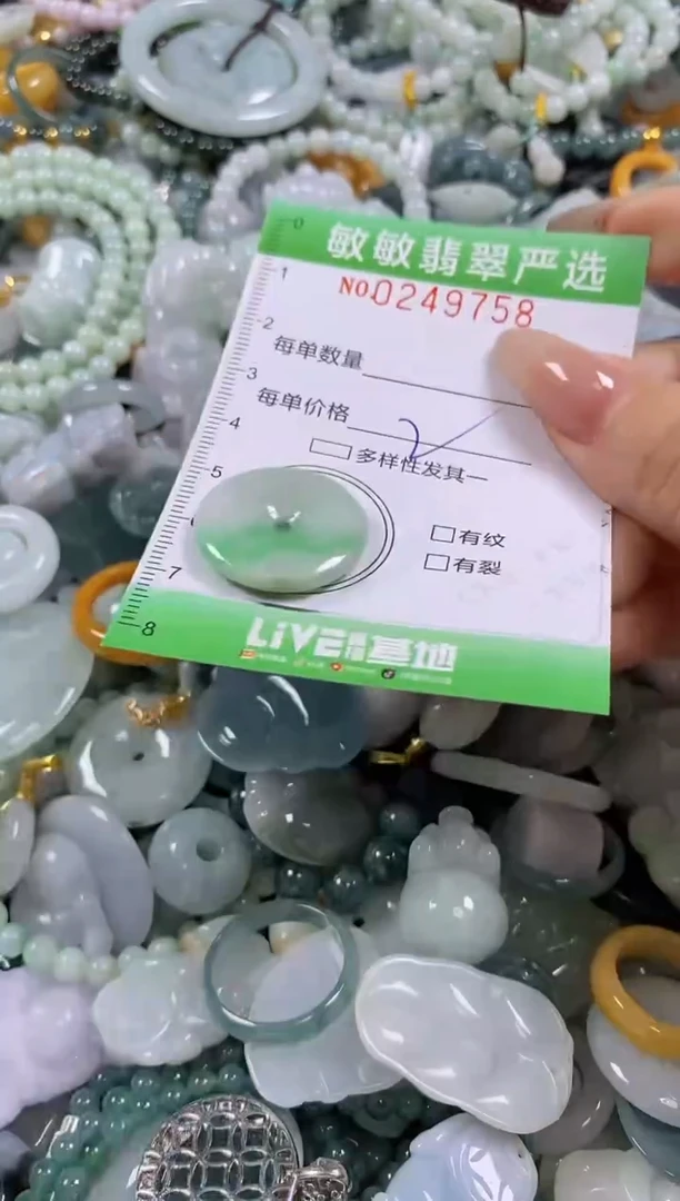 翡翠未镶嵌颈饰闪购0249758