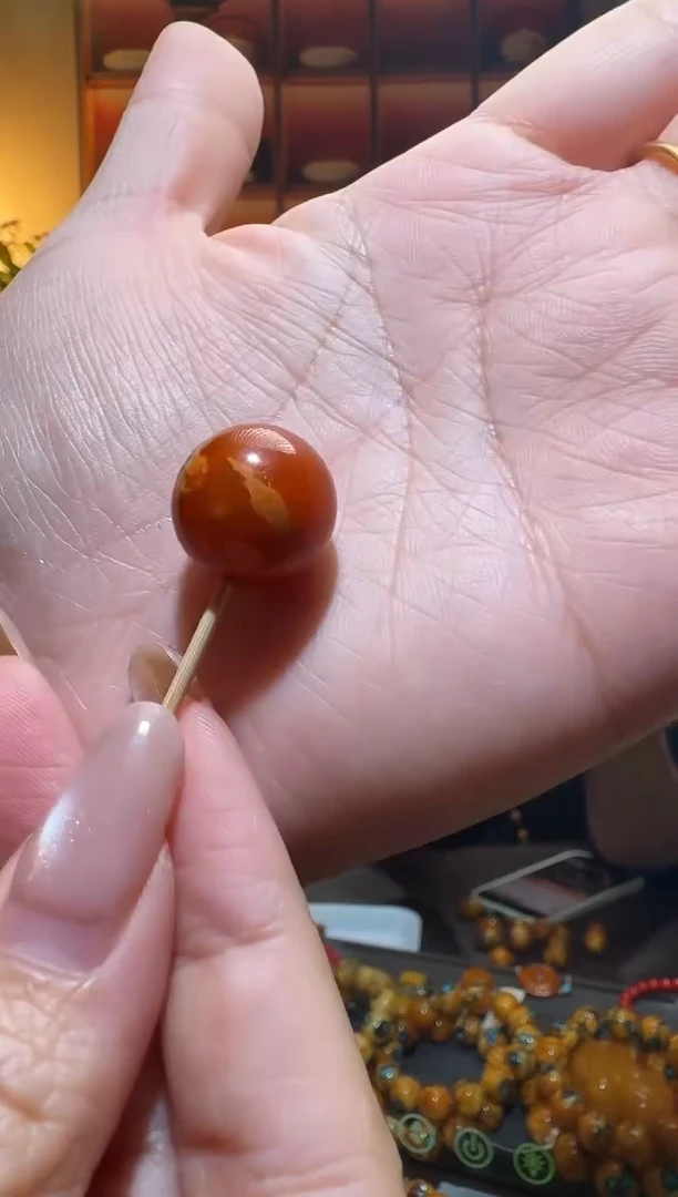 蜜蜡颈饰未镶嵌1653天然蜜蜡珠宝奇石