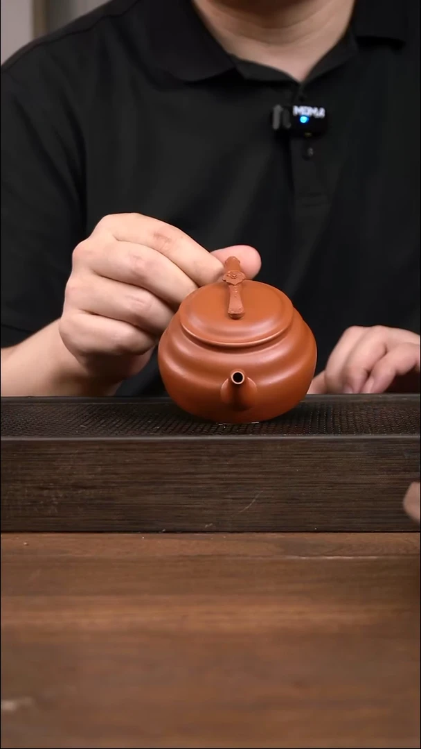 茶壶紫砂朱泥如意壶  ！170CC