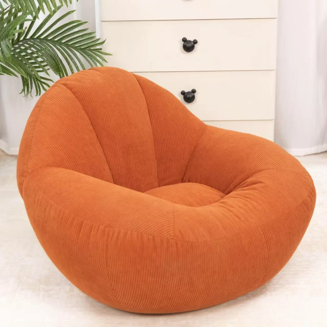 元宝懒人沙发卧室房间躺卧小沙发公寓创意舒适座椅阳台休闲