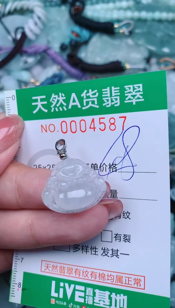 【闪购商品】翡翠颈饰未镶嵌.0004587