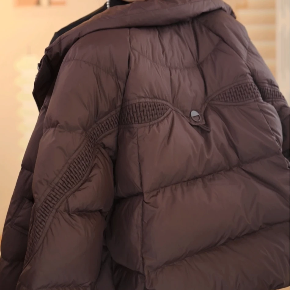 X9486【出口】2025新款高端专柜羽绒服外套