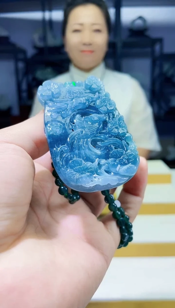 定制翡翠未镶嵌毛货06070126多样性发其一