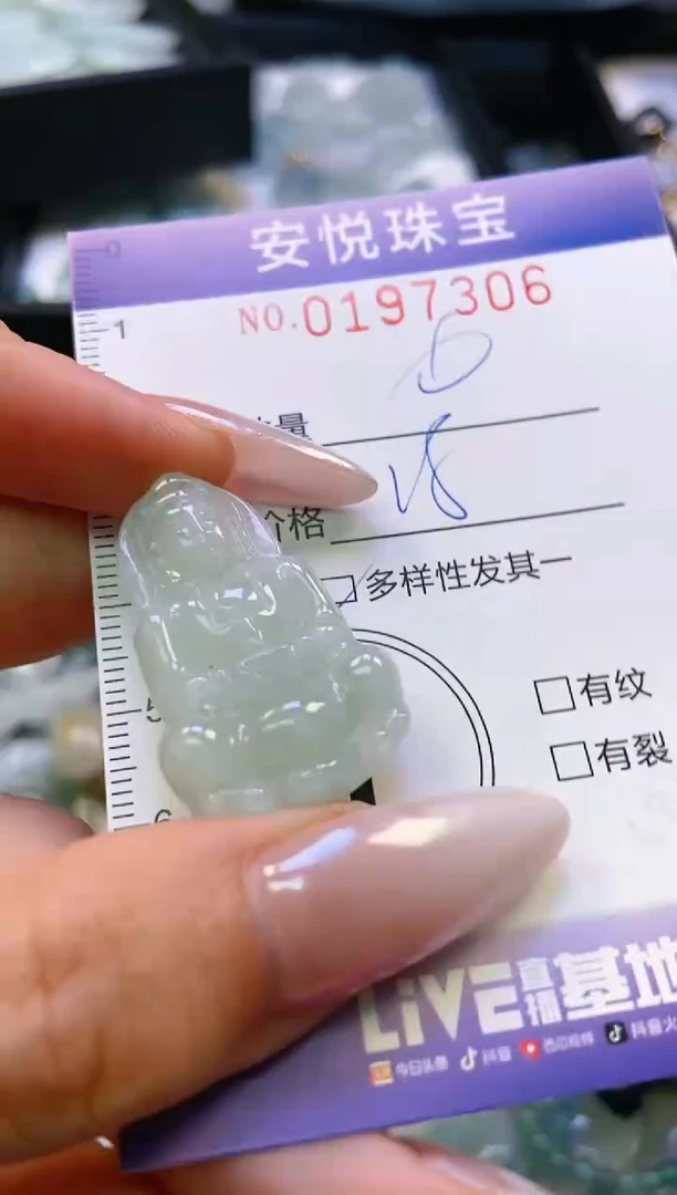 翡翠未镶嵌颈饰闪购0197306多样性发其一