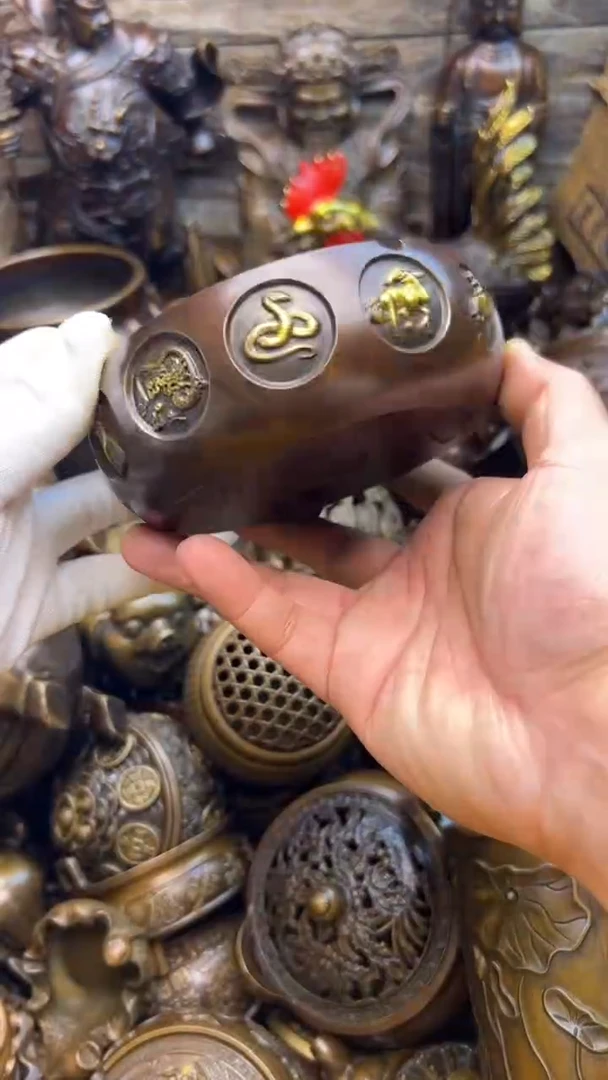 精美铜器，点击下单