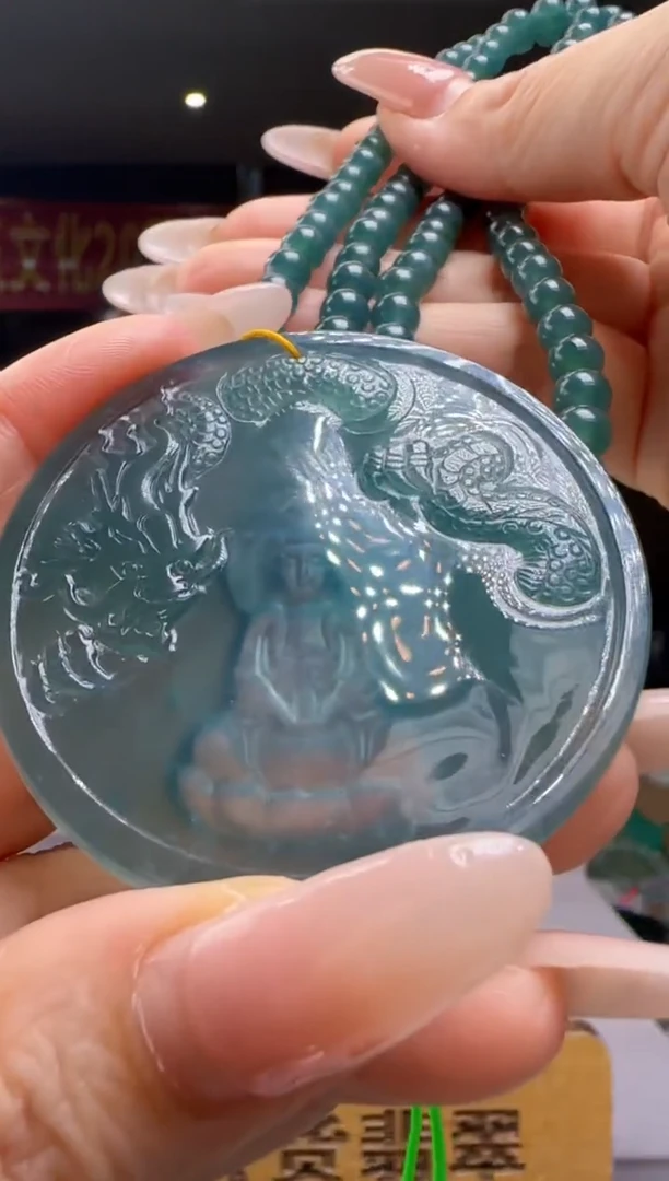 翡翠未镶嵌吊坠(赠链)多样性发其一YJ@@WS1WX36600