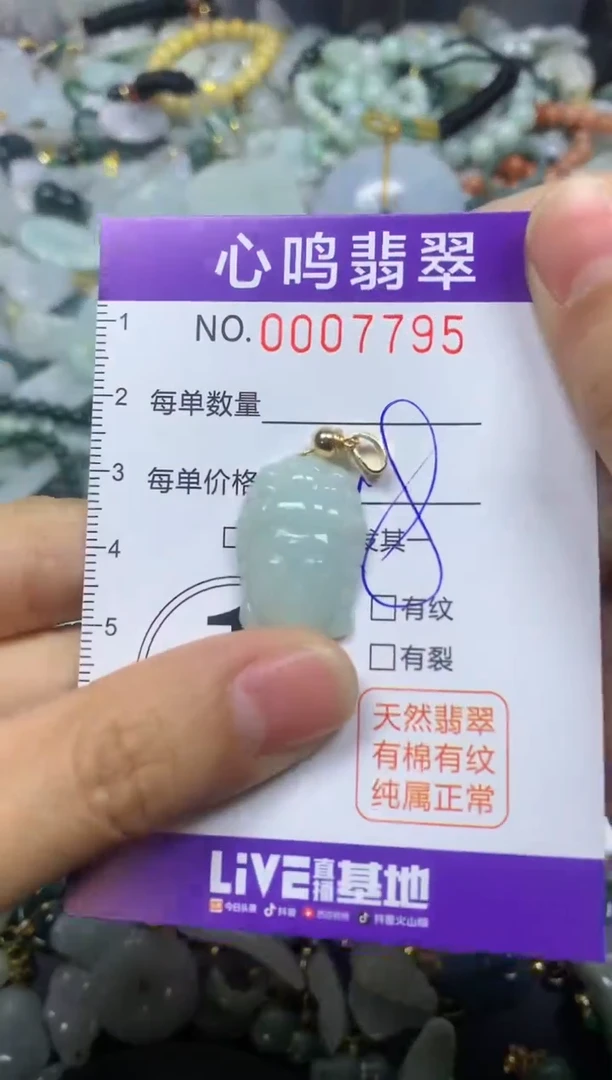 【闪购商品】翡翠颈饰未镶嵌闪购007795