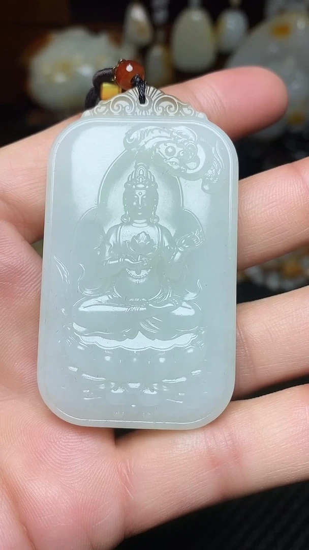 未镶嵌和田玉挂件康2