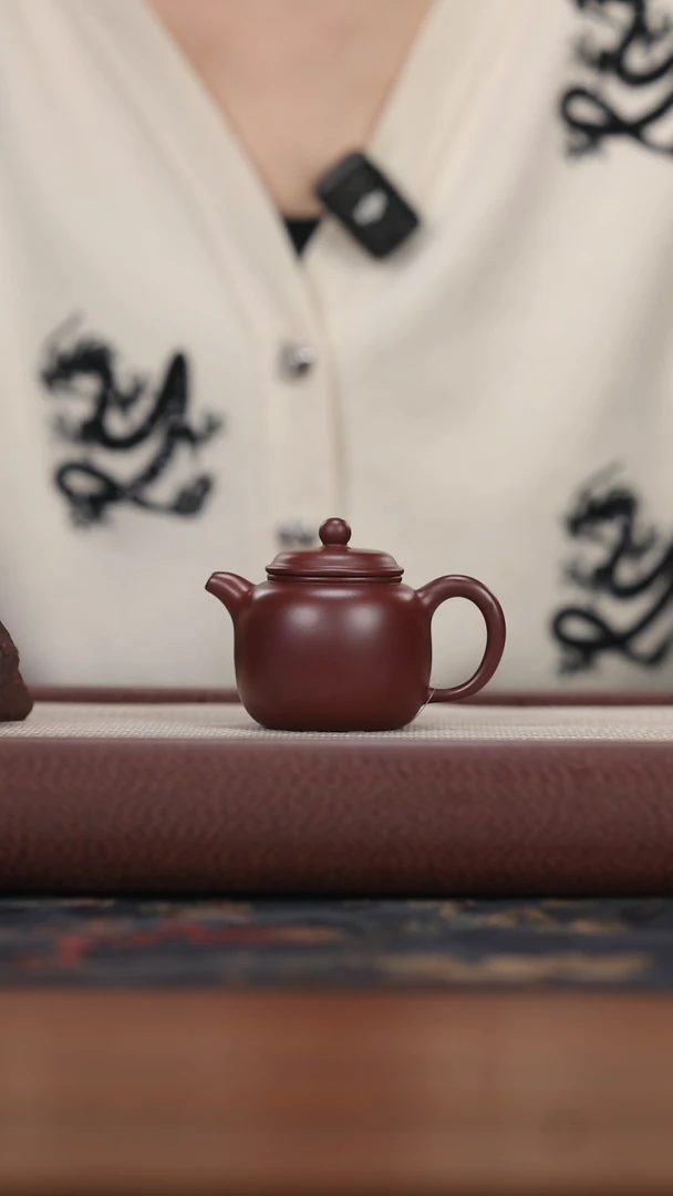 【闪购商品】紫砂茶壶HD龙血砂 匏尊