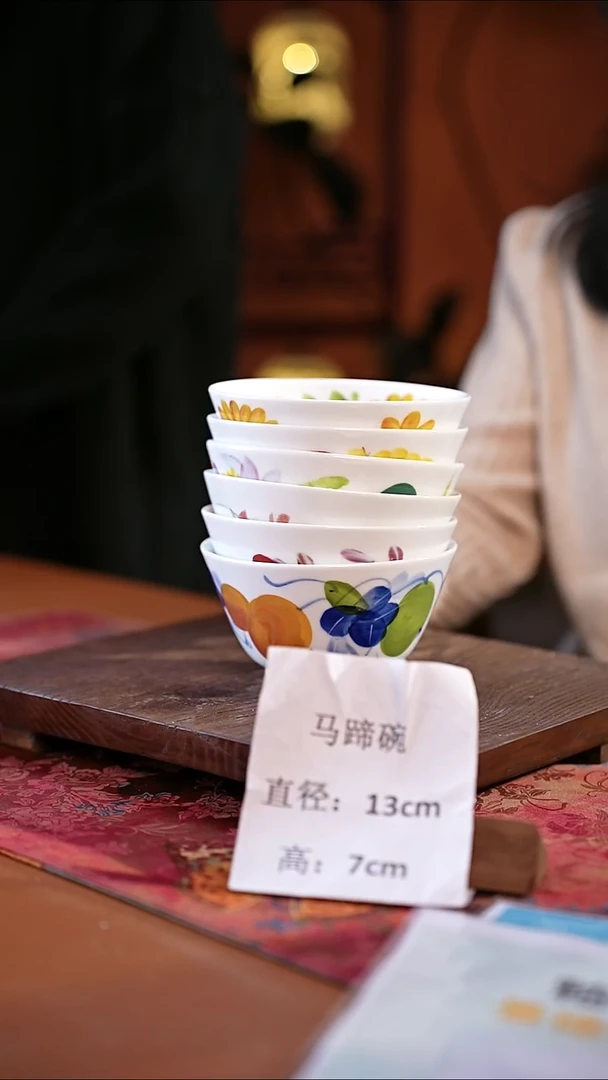 陶瓷高温釉中彩餐具