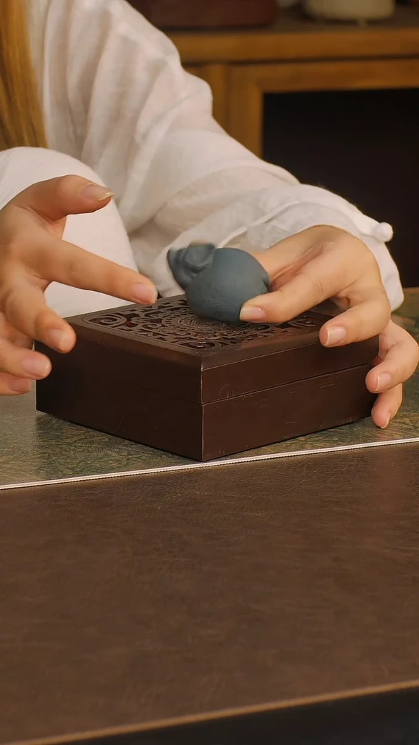 紫砂茶宠万成双老师小牛