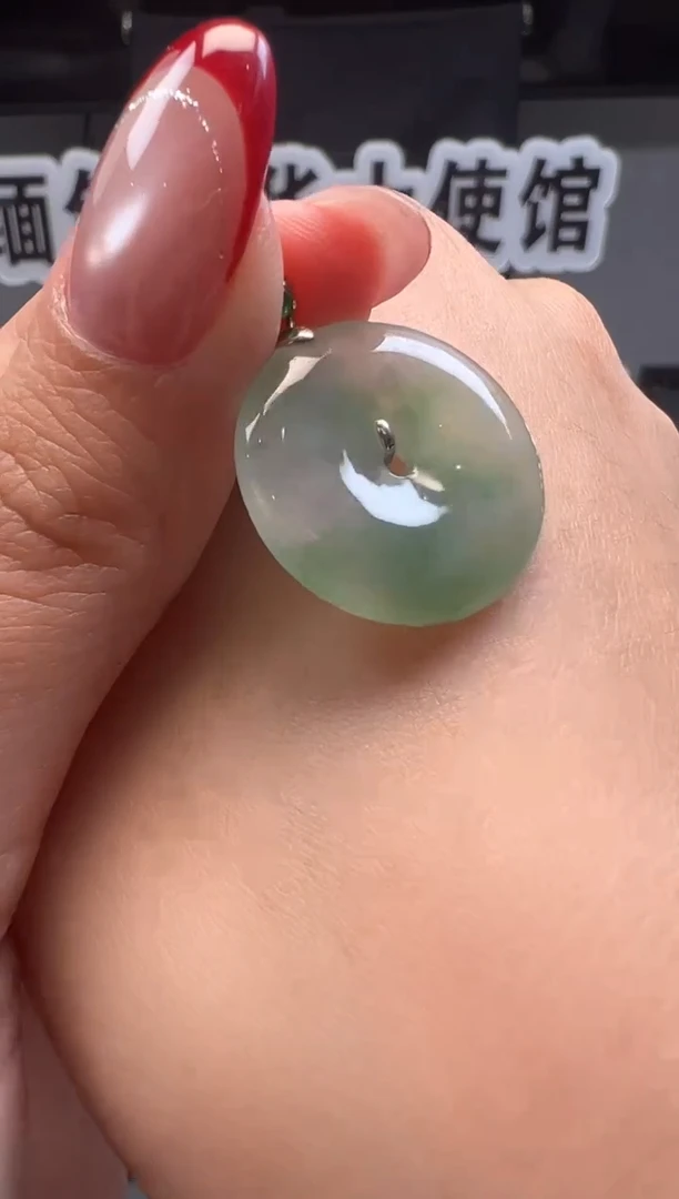 吊坠(不含链)18K金镶嵌翡翠缅甸珠宝严选