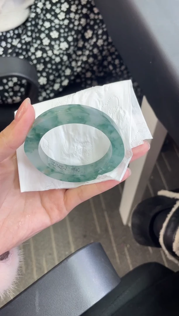 未镶嵌手镯定制翡翠噜****嘞定制手镯AJH4/DZS