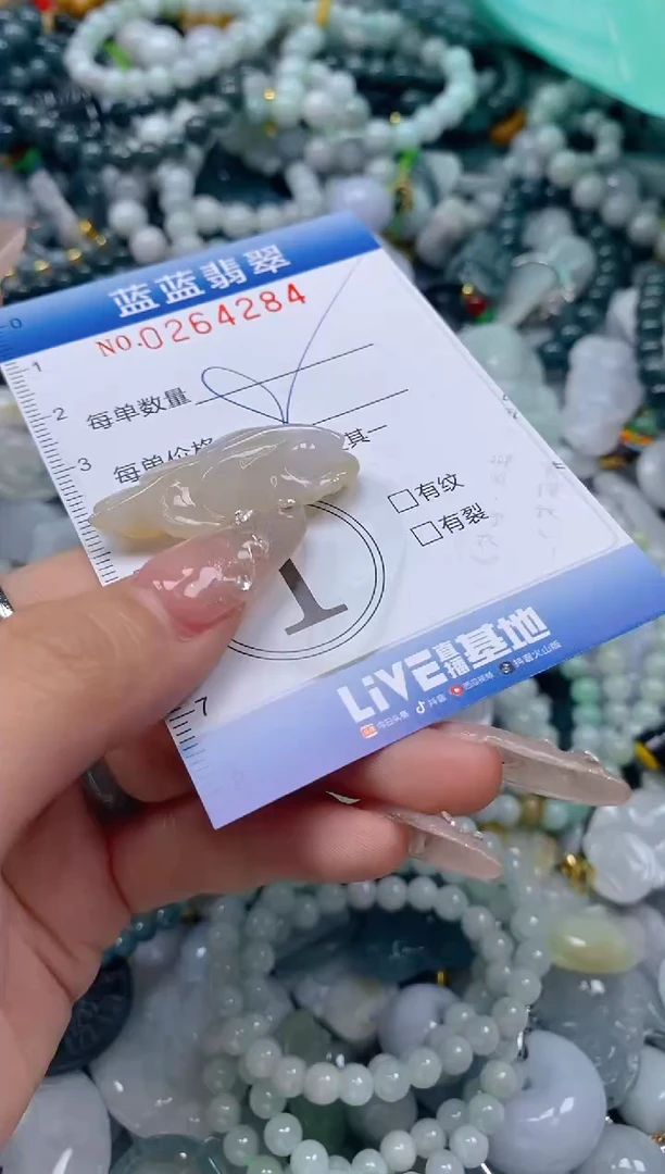 翡翠未镶嵌颈饰闪购0264284