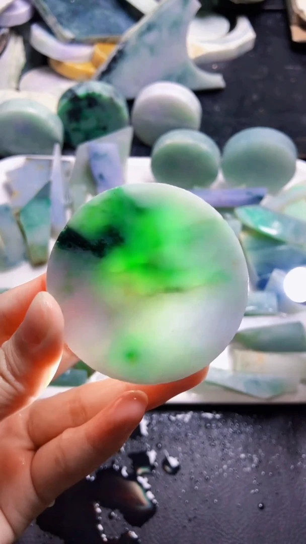 颈饰未镶嵌翡翠新店开业大优惠123