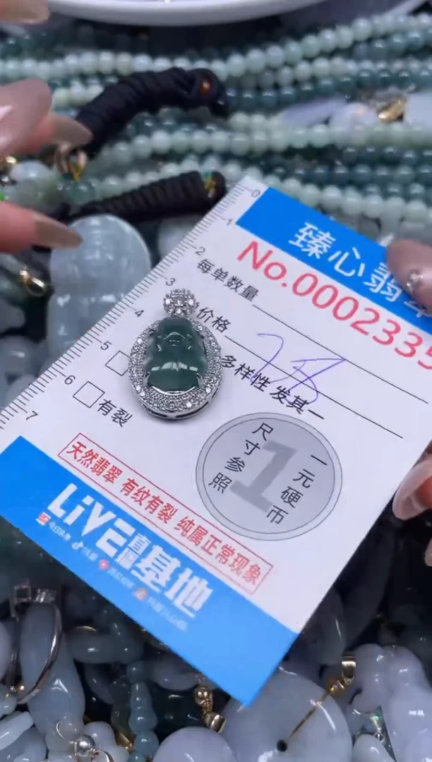 颈饰未镶嵌翡翠2335