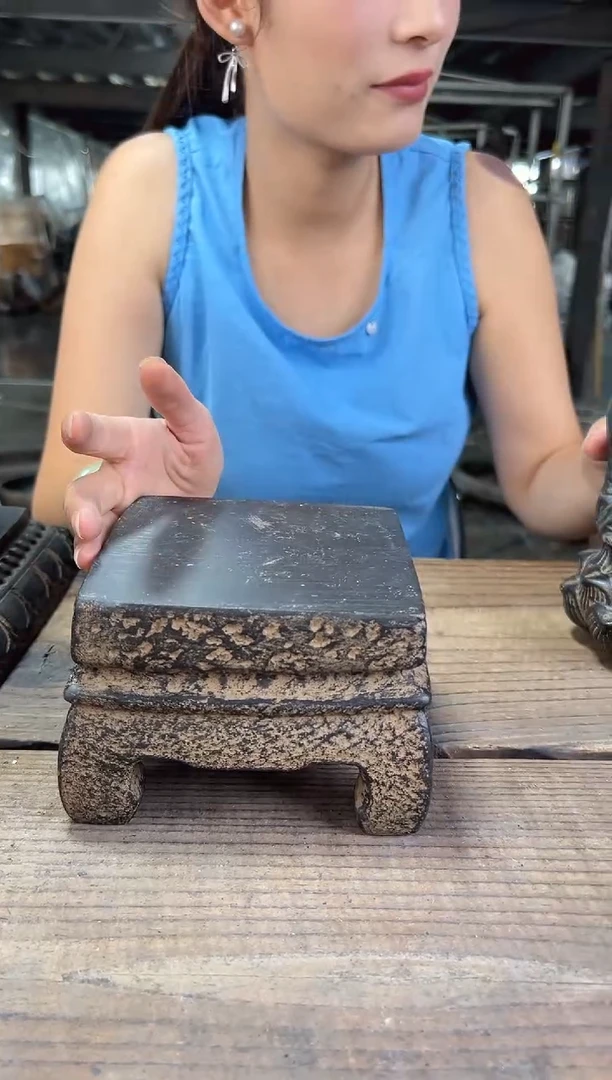 陶土【火山泥】素面案头方几