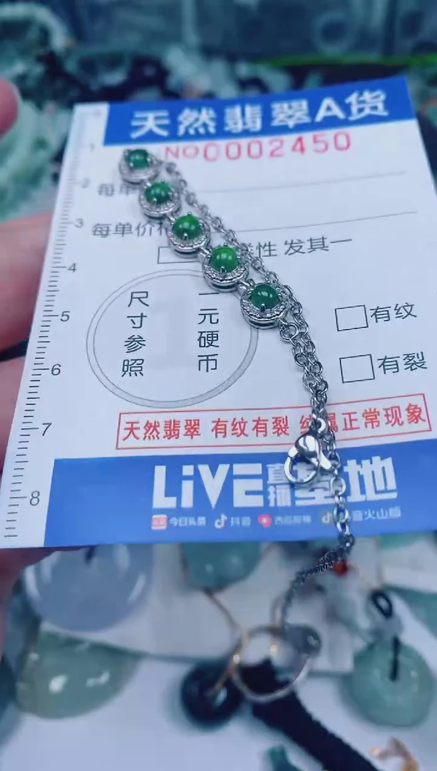 颈饰未镶嵌翡翠00002450