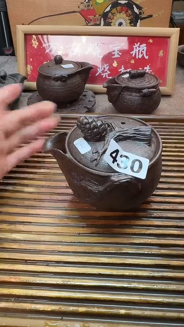 手工粗陶茶具每只不一样