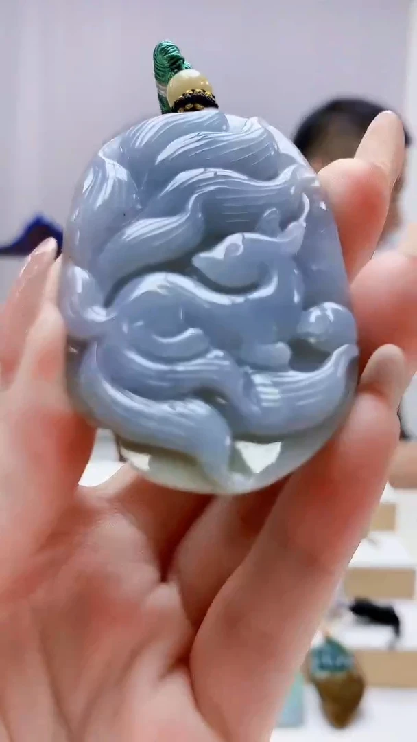 未镶嵌定制翡翠4898jw-毛货挂件15