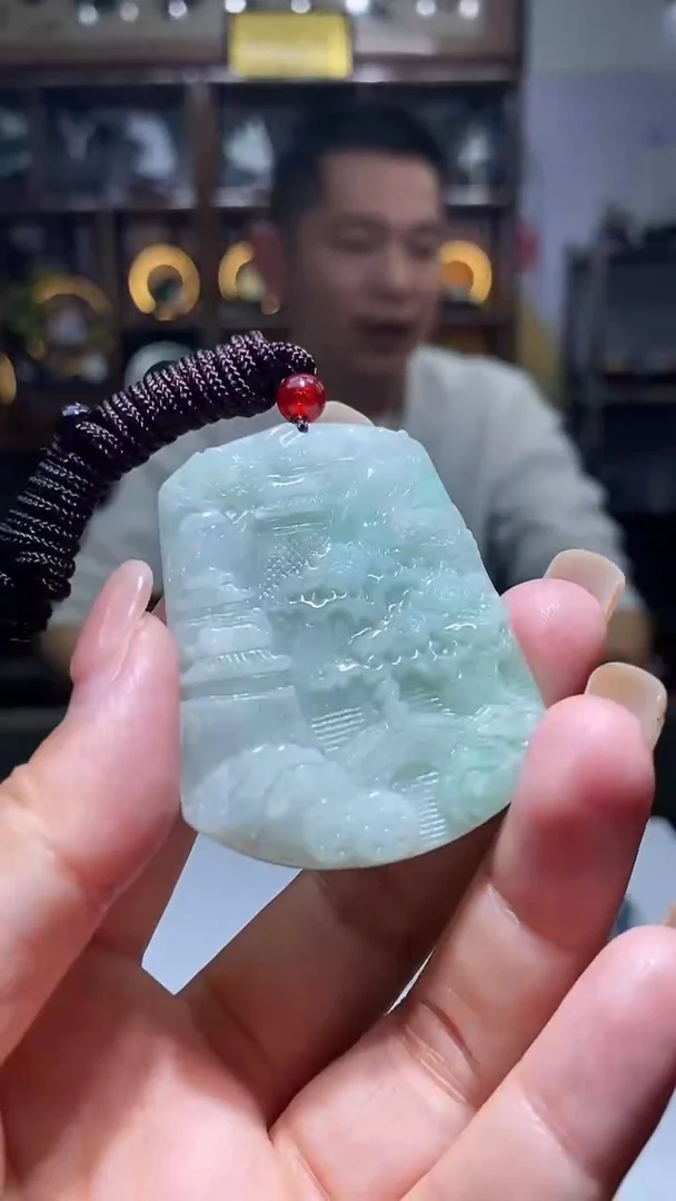 颈饰未镶嵌翡翠缅甸A货A1524