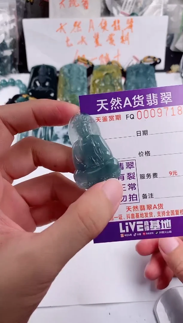 颈饰未镶嵌翡翠 多样性随机一件发货 素衣观音29.9