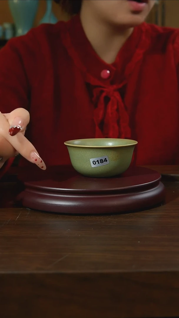 杯子瓷汝州原产地原矿仿古老釉q184