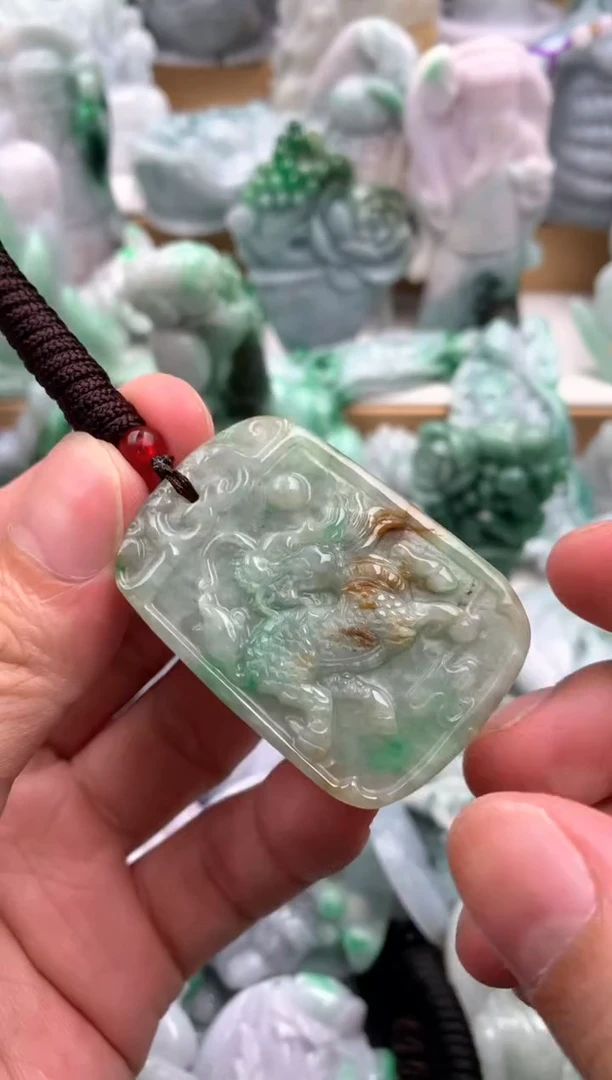 吊坠(不含链)未镶嵌翡翠1