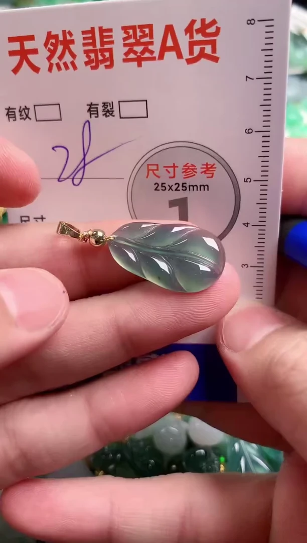 翡翠未镶嵌颈饰24001974