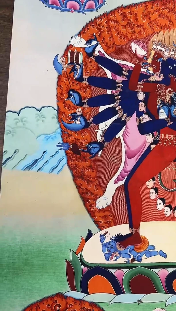 卷轴画唐卡16035