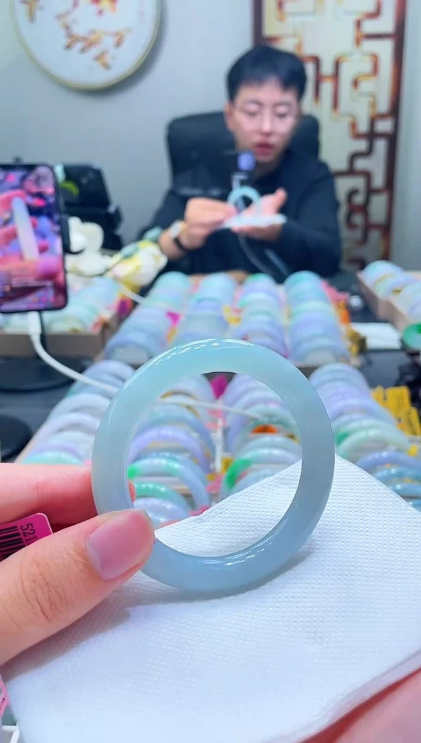 未镶嵌手镯翡翠114-52