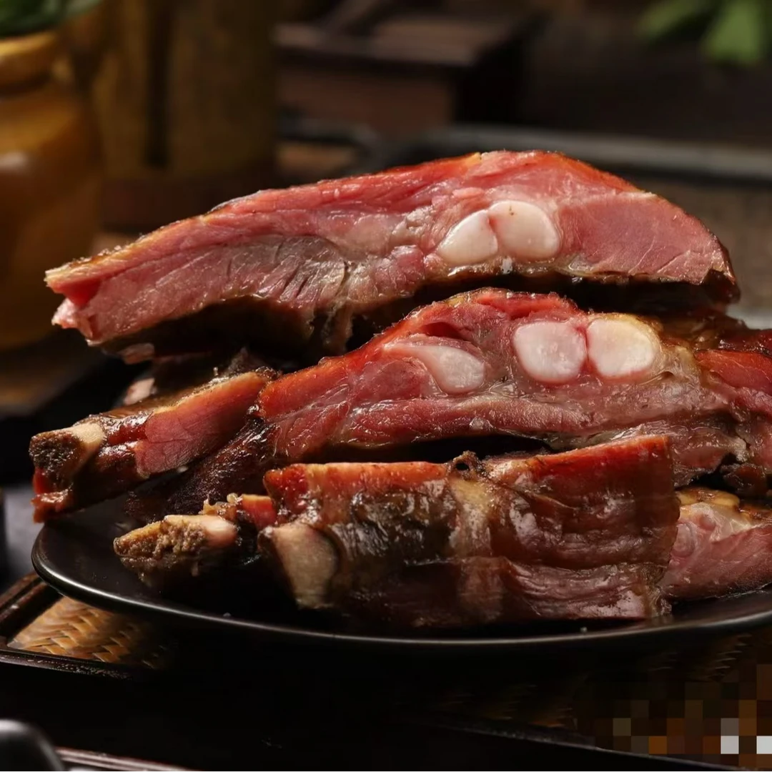 【腊龙排骨】带龙骨柴火烟熏腊排骨X