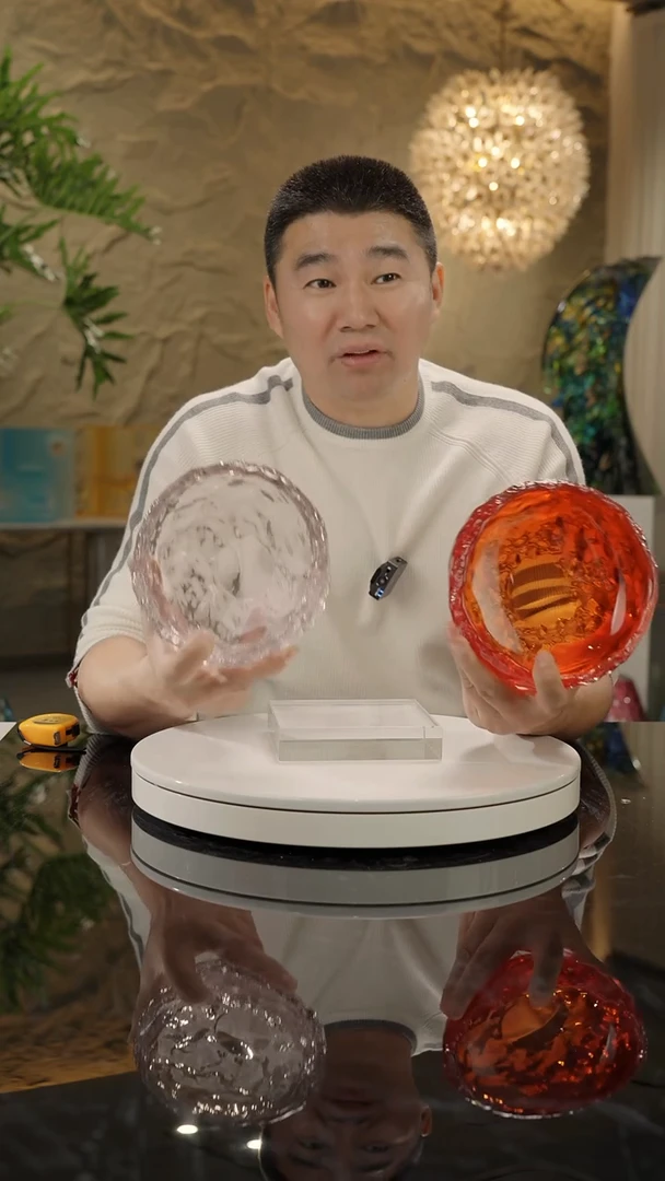 【闪购商品】摆件福利果碗一对