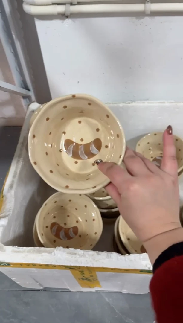 【闪购商品】面包果篮高温瓷器