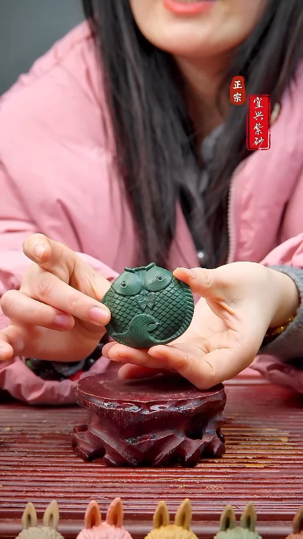 紫砂茶宠宜兴紫砂茶宠摆件