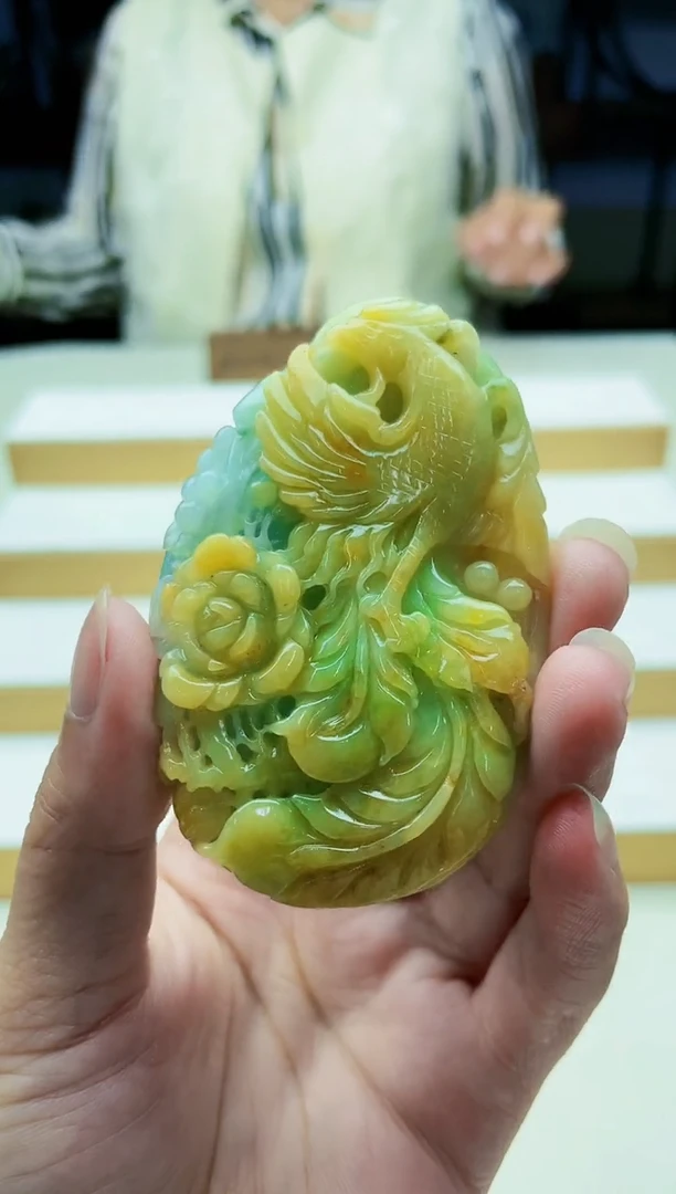 未镶嵌定制翡翠毛货09170216