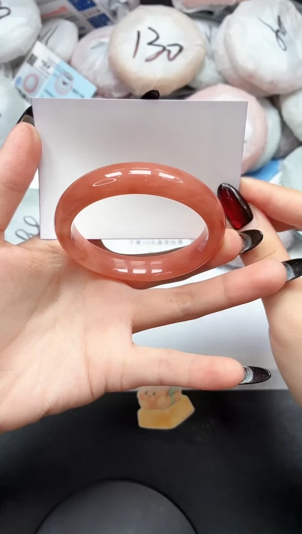 未镶嵌手镯石英质玉151/桃花56