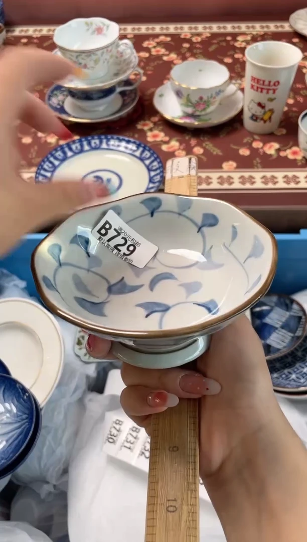 瓷片汤*生瓷器瓷器B729