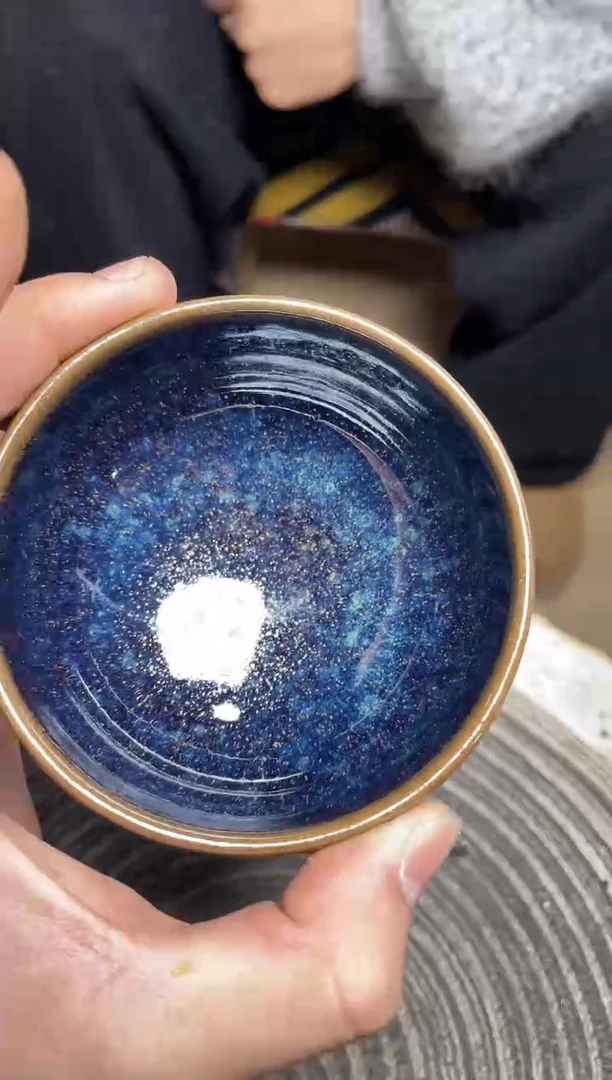 【闪购商品】茶盏名家刘有良建盏（带证书礼盒）3