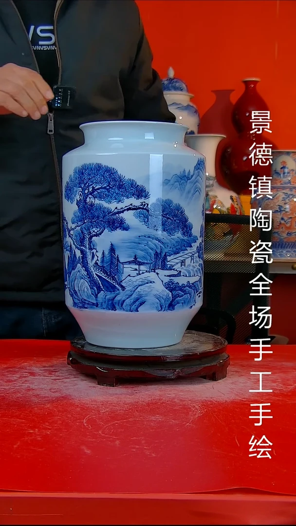 摆件陶瓷景德镇陶瓷 全场手工手绘