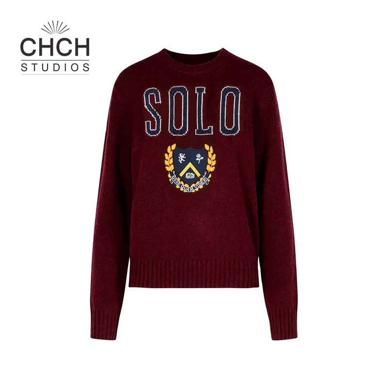 RAQZZ12453冬季新款时尚圆领针织衫女款