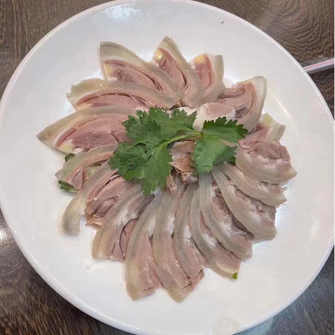 东台本地草山羊肉 带皮去骨头