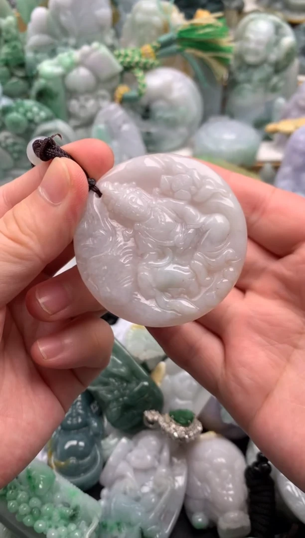 吊坠(不含链)未镶嵌翡翠1