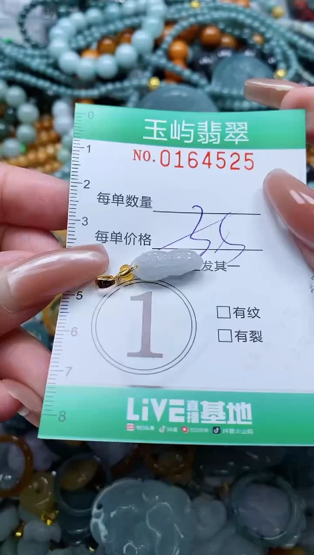 翡翠未镶嵌颈饰闪购0164525多样性发其一