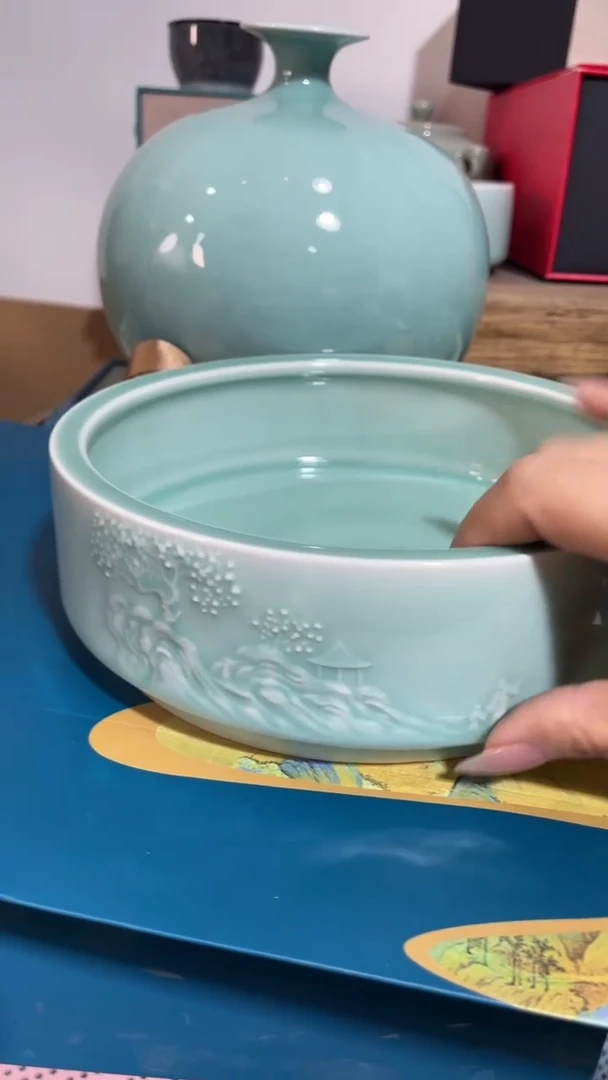 【闪购商品】全手特价福利 微瑕 慧仙青瓷