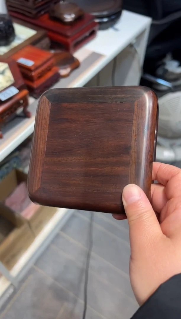 【闪购商品】红酸枝木类端景台工艺品底座