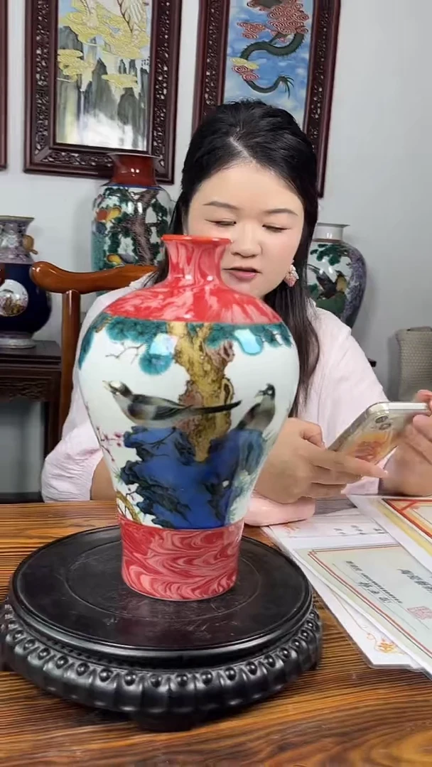 摆件瓷博会&王国喜052