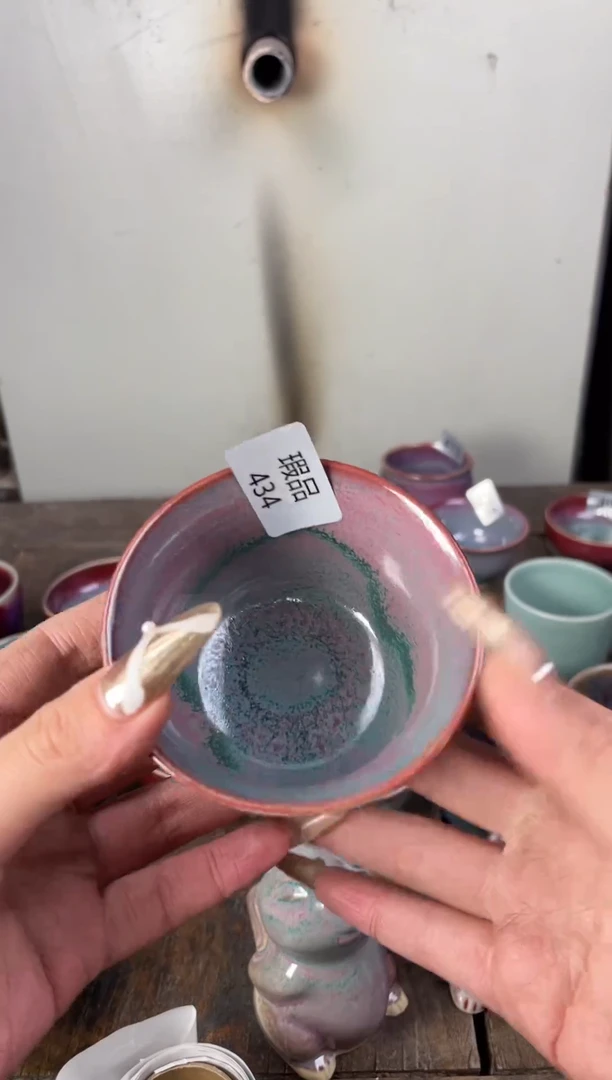 【闪购商品】摆件钧瓷手工茶器窑变