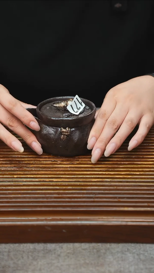 万古烧粗陶手工茶具